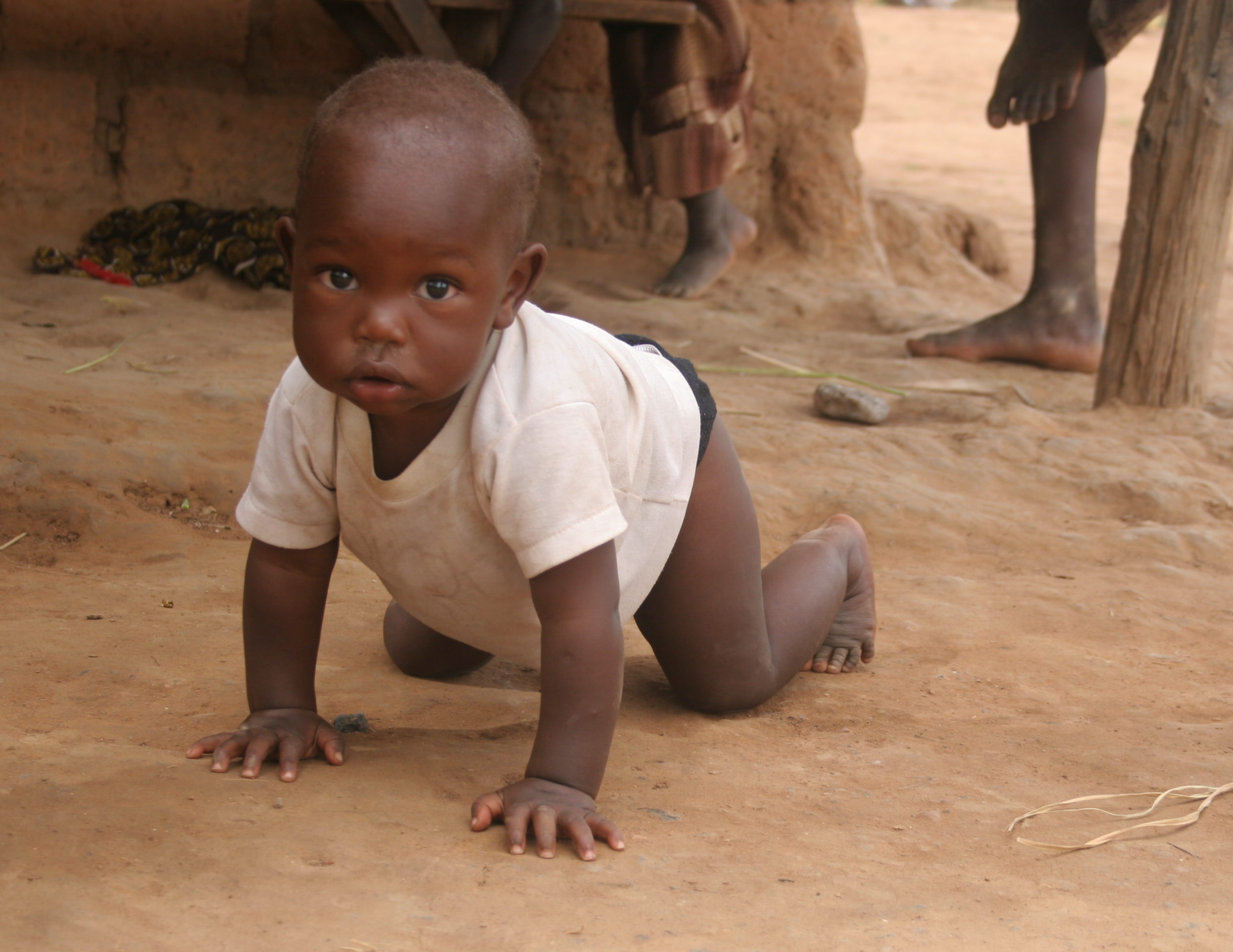 Babies in Zambia have fresh water thanks to Operation Eyesight's supporters