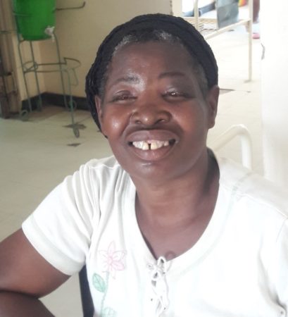 Zambian woman received sight-saving trachoma treatment through Operation Eyesight