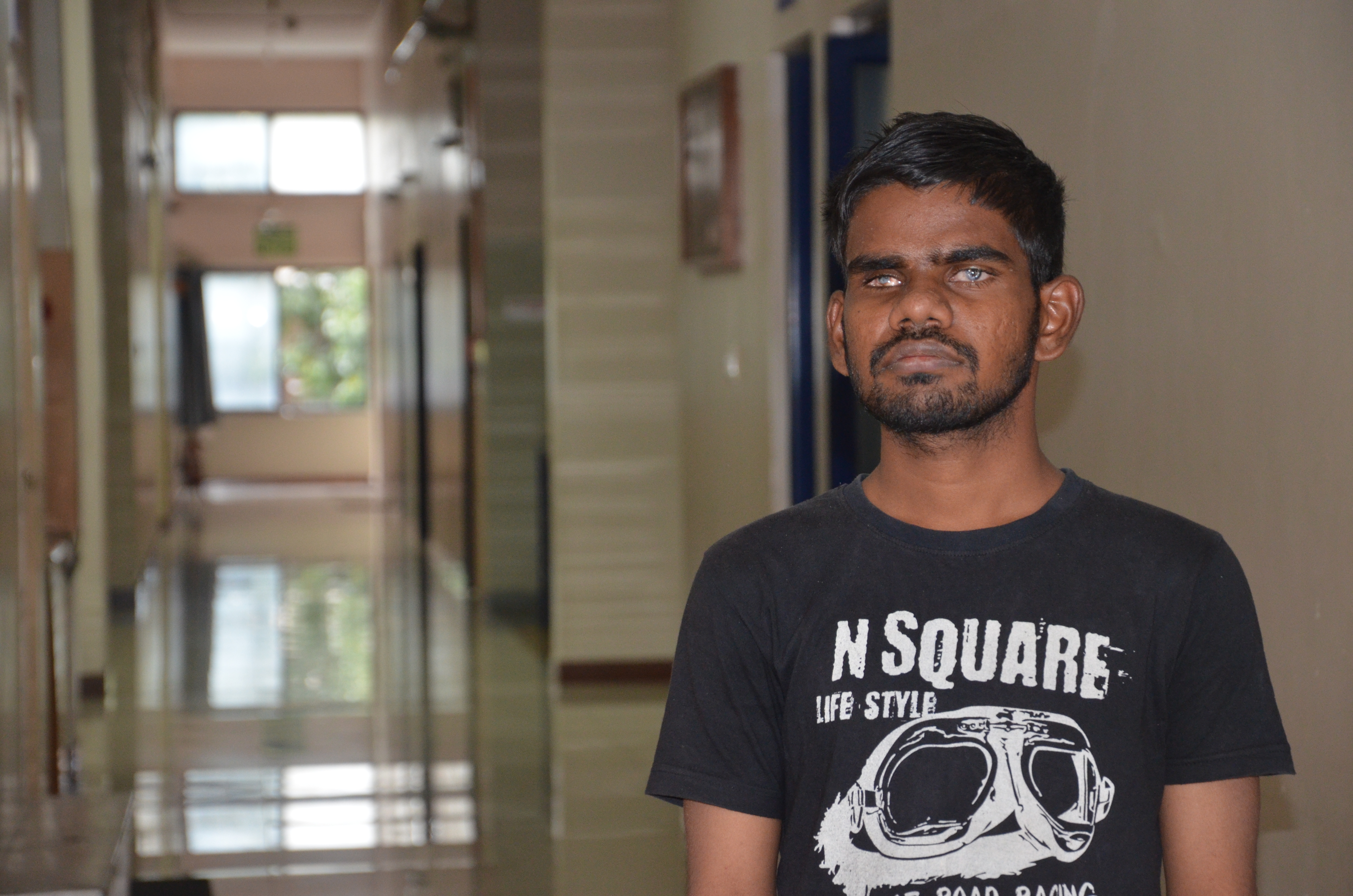 Young Indian man's sight restored through Operation Eyesight Community Eye Health program