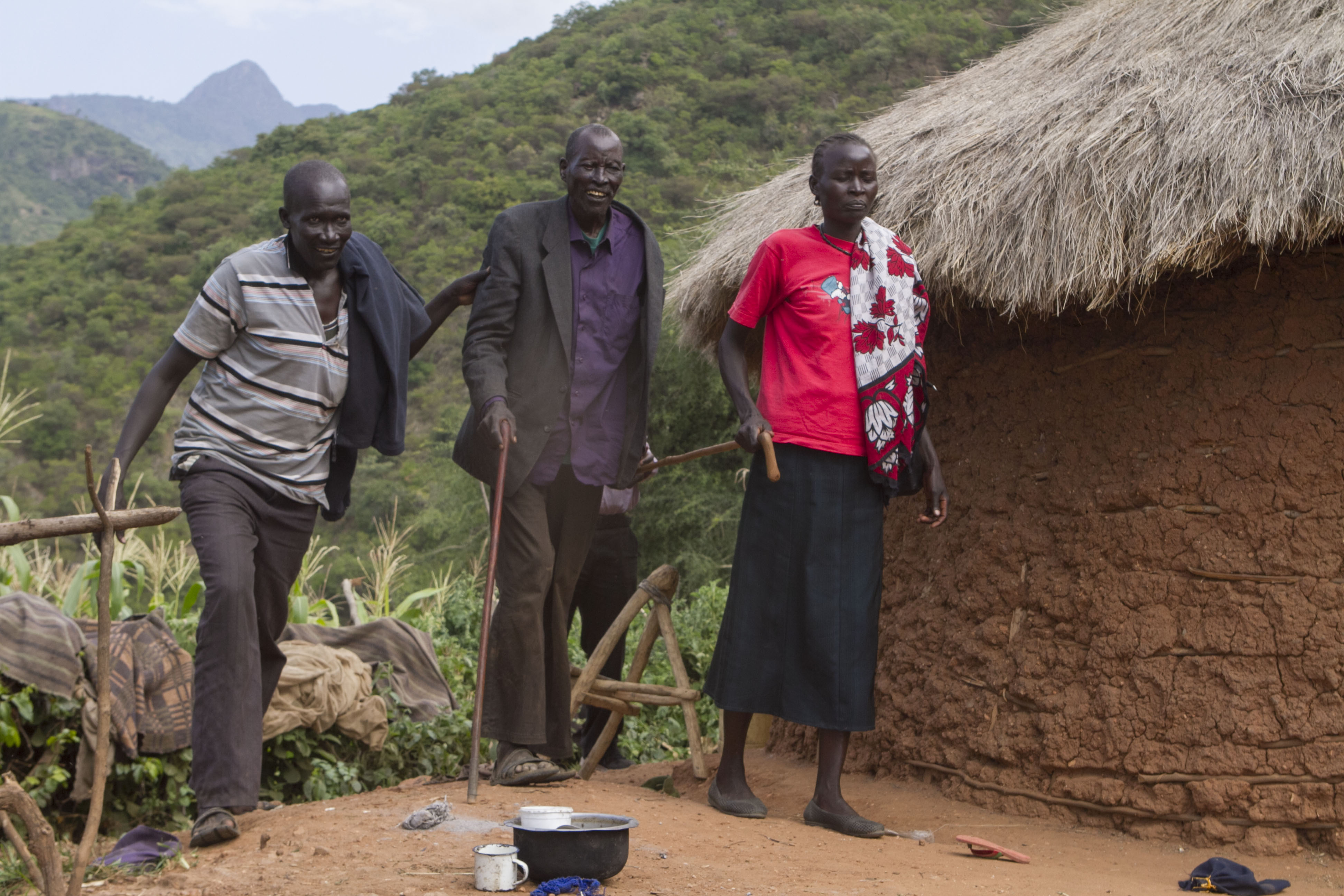 Kenya, West Pokot man receives sight-restoring cataract surgery