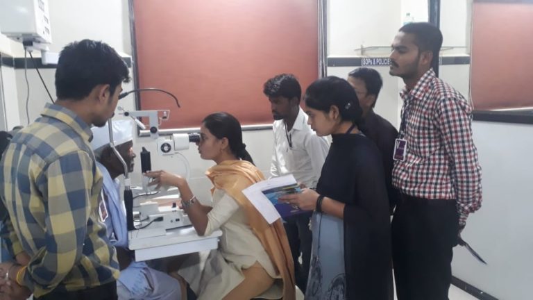 India Program Officer trains vision technicians through Operation Eyesight