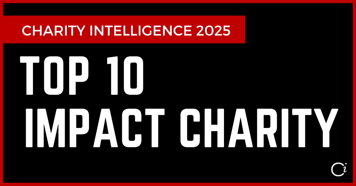 Operation Eyesight named a 2025 Top 10 Impact Charity (for 8th year) and a Top 10 International Impact Charity (for 6th year) by Charity Intelligence.