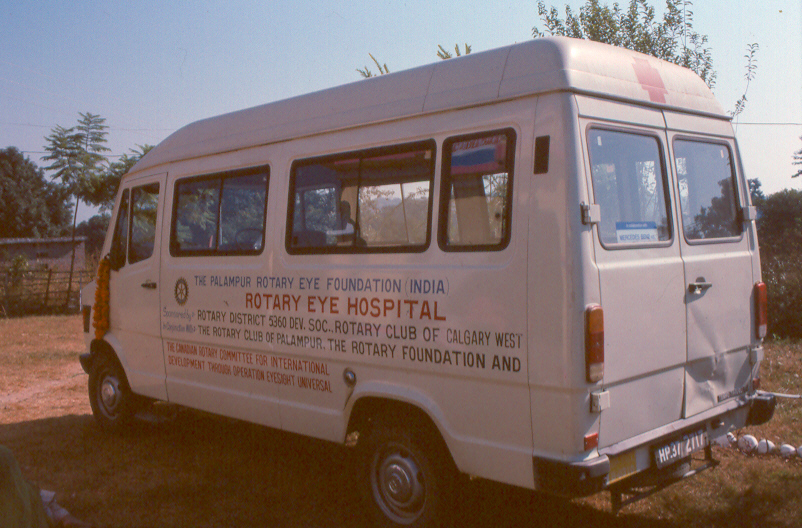 Rotary Eye hospital Mobile|Art Jenkyns Rotary|Rotary eye hospitals|Rotary eye hospitals|Mobile vision center